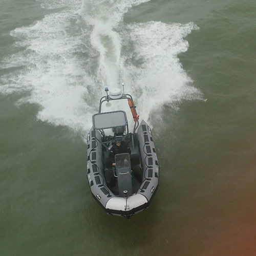 Профессиональный катер рабочее судно - SRMN-600 - Zodiac Milpro International - c подвесным мотором / надувная лодка с полужестким корпусом