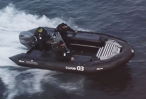 Профессиональный катер коммерческое судно - MK 2 GR - Zodiac Milpro International - c подвесным мотором / из алюминия / надувная лодка