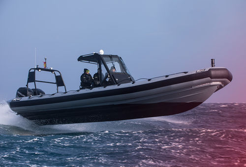 Профессиональный катер рабочее судно - SR 5.4 IO  - Zodiac Milpro International - с внутренним мотором / надувная лодка с полужестким корпусом