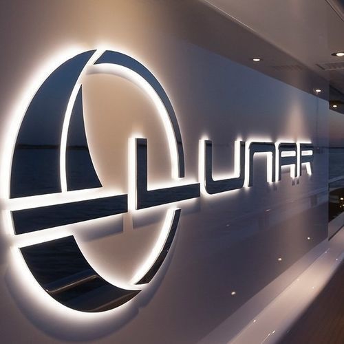 Надпись для яхты - YACHTLITE - из фарфора / из нержавеющей стали / из полированной нержавеющей стали