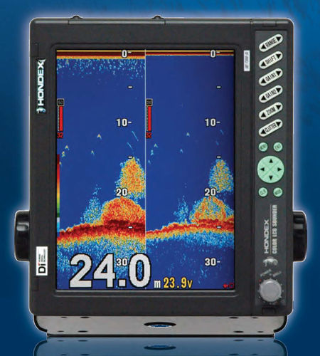 Эхолот для катера - HE-7300-DI - Hondex - многолучевой