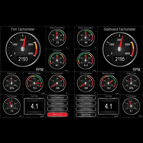 Программное обеспечение для наблюдения - N2KView® - Maretron - для навигации / для катера