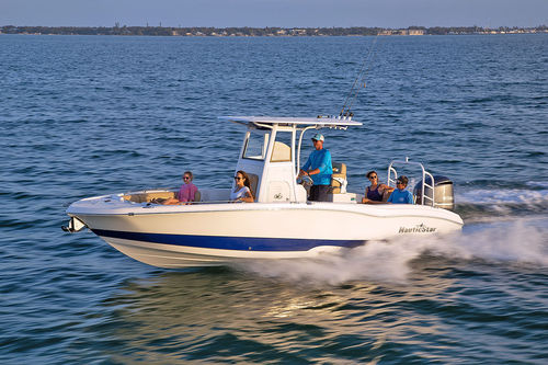 Судно для плавания в закрытых водах c подвесным мотором - 251  - Nautic Star Boats - гибридное / с центральной консолью / открытое