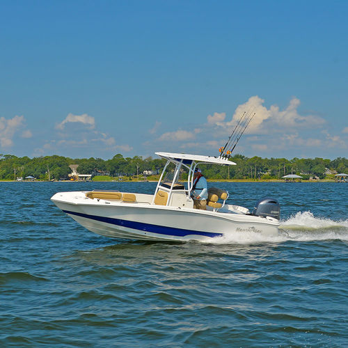 Судно для плавания в закрытых водах c подвесным мотором - 231  - Nautic Star Boats - гибридное / с центральной консолью / открытое