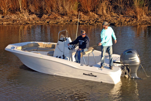 Судно для плавания в закрытых водах c подвесным мотором - 191  - Nautic Star Boats - гибридное / с центральной консолью / открытое