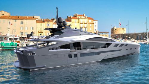 Круизная супер-яхта - 42M - Palmer Johnson - спортивная / с рулевой рубкой / 5 кают