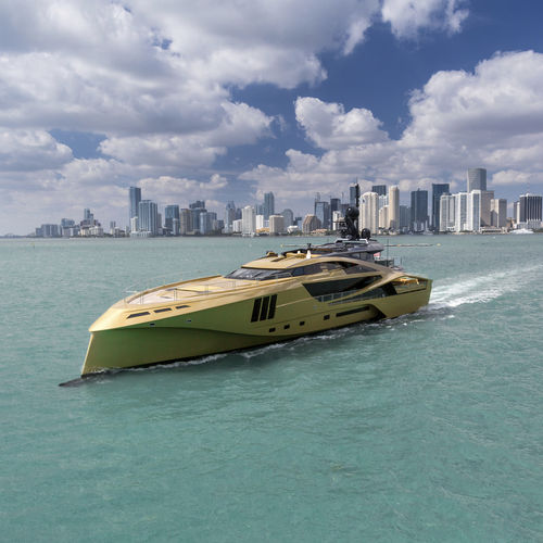 Круизная мега-яхта - 48M - Palmer Johnson - спортивная / с рулевой рубкой / с флайбриджем