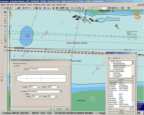 Карта электронная (соответствующая ECDIS) - NAVMASTER PILOT - PC Maritime