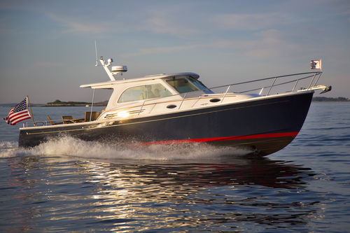Быстроходный катер с внутренним мотором - DOWNEAST 37 - Back Cove Yachts - лобстер