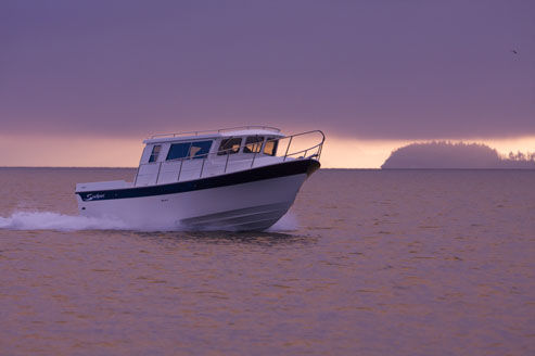 Прогулочный катер c подвесным мотором - COMMANDER 2800 - Sea Sport, Inc - для круизной рыбалки / 6 спальных мест
