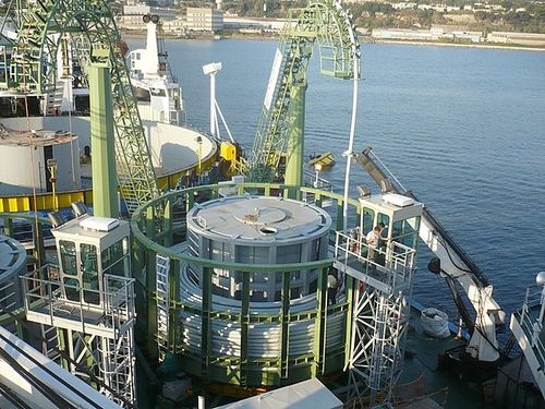 Поворотная платформа для прокладки кабеля для судов - SPE 700 - CIMOLAI TECHNOLOGY SPA