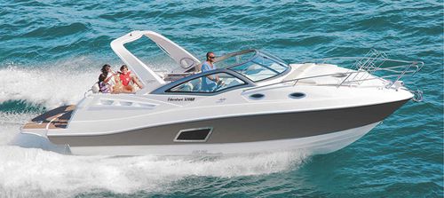 Небольшой катер с внутренним мотором - 320 GT  - FIBRAFORT BOATS BRAZIL - с двойной консолью / макс. 12 человек