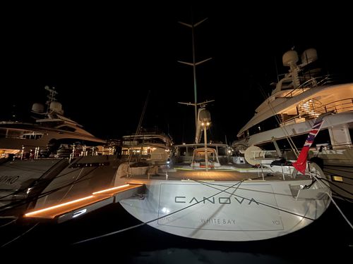 Мосток для яхты - GALILEO - SWISS CARBON Marine Systems - для парусника / телескопический / поворотный