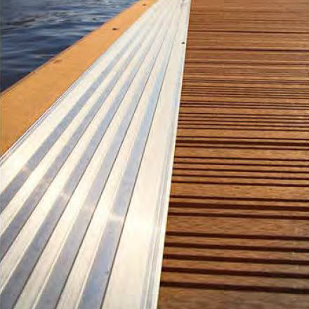 Покрытие понтона из композита - SOL-DECK - Solent Marine