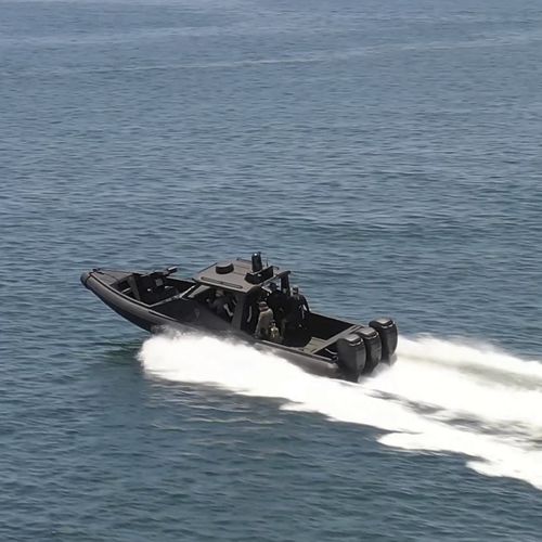 Профессиональный катер катер береговой охраны - G7 - North Sea Boats - c подвесным мотором / надувная лодка с полужестким корпусом
