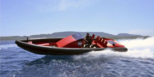 Надувная лодка с внутренним мотором - Carbotech  - North Sea Boats - двухмоторная / полужесткая / открытая