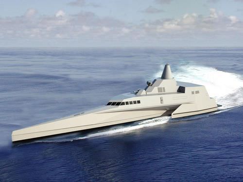 Специальное судно для ведения наблюдения - FAC - North Sea Boats - тримаран / высокоскоростное