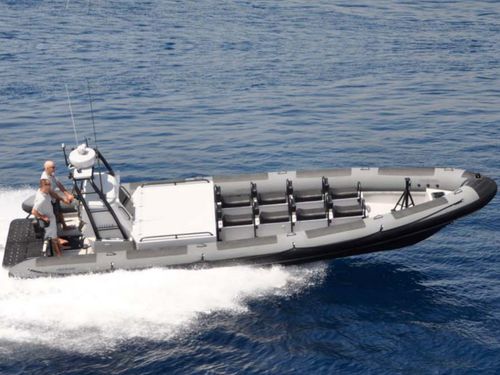 Профессиональный катер катер береговой охраны - X10  - North Sea Boats - водомет для установки на борту / дизельный / надувная лодка с полужестким корпусом