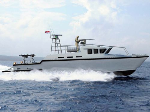 Профессиональный катер катер береговой охраны - X15 - North Sea Boats - водомет для установки на борту / амфибийный
