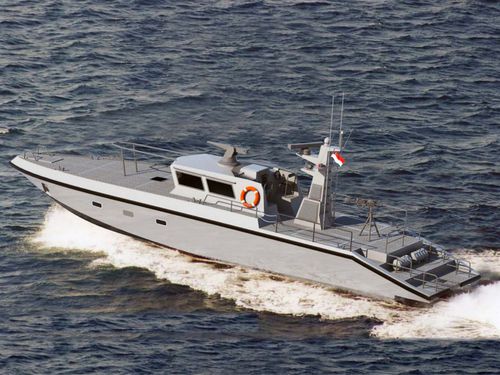 Профессиональный катер катер береговой охраны - X19 COMBAT - North Sea Boats - водомет для установки на борту / амфибийный