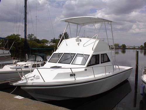 Быстроходный катер с внутренним мотором - SEA HAWK 36 - Island Hopper International Boat Works, Inc. - с флайбриджем / для дайвинга / для спортивной рыбалки