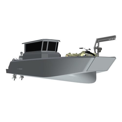 Профессиональный катер рабочее судно - FOXSEA 900 - BORD A BORD - научно-исследовательское учебное судно / пассажирское судно / катер для дайвинга