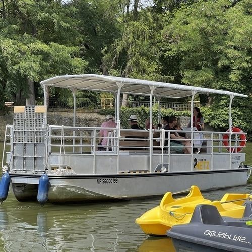 Профессиональный катер пассажирское судно - WEPRO 700 - BORD A BORD - катамаран / электрический / из алюминия