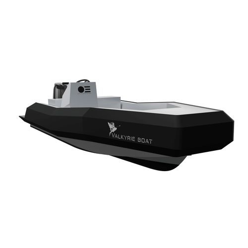 Профессиональный катер катер береговой охраны - VALKYRIE 500 - BORD A BORD - c подвесным мотором / из алюминия / полужесткий