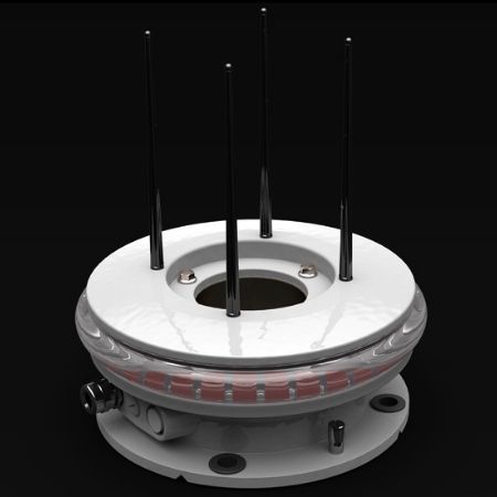 Сигнальный огонь для порта - VLB44 - Almarin - LED / белый / красный