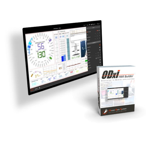 Программное обеспечение для анализа - ODxI : HMI Builder  - OCEAN DATA SYSTEM - для наблюдения / электронный бортовой журнал / для контроля