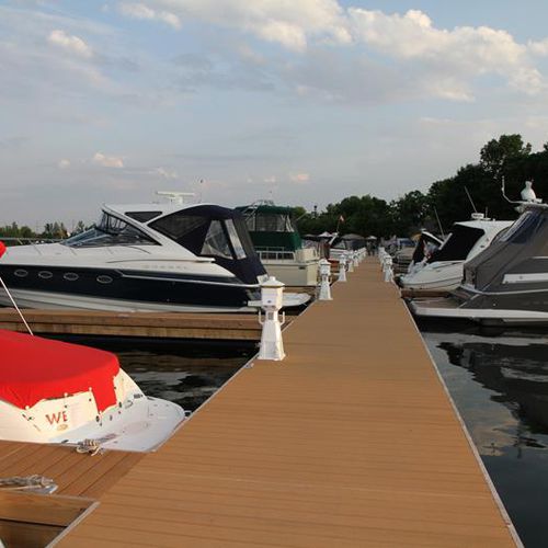 Плавучий док - COMMERCIAL  - KROPF MARINE - для причаливания / для яхтенной стоянки / из дерева