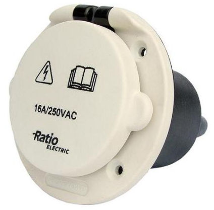 Электрическая розетка для понтона - MP16-10-K - Ratio Electric BV - внутренняя резьба
