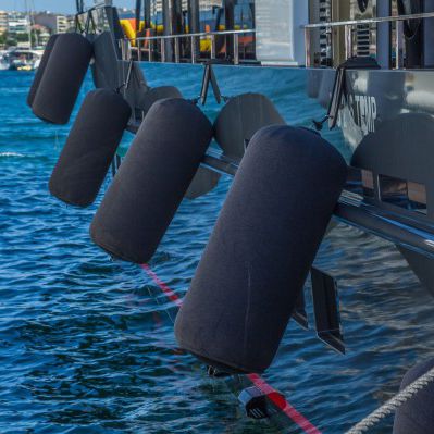 Кранец для яхты - MEGA  - DockAdd Marine Equipment - цилиндрический / надувной