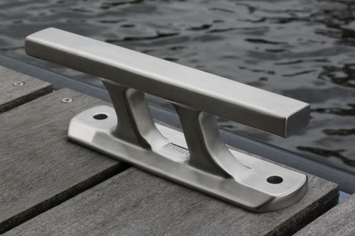 Швартовная утка для понтона - Brushed  - DockAdd Marine Equipment - для катера / плоская / из нержавеющей стали