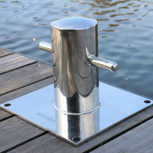 Швартовая тумба для яхтенной стоянки - 140 - DockAdd Marine Equipment - для понтона / крестообразная