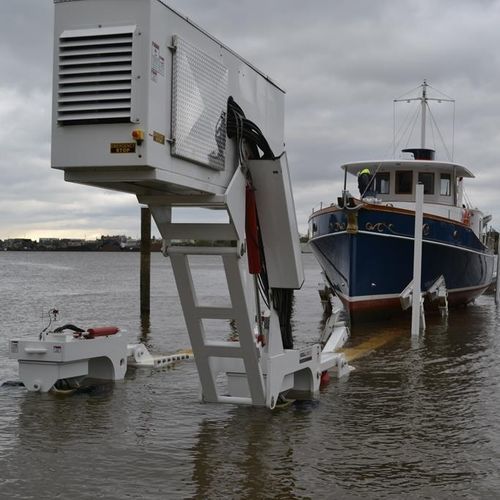 Прицеп для тяжелых разгрузочно-погрузочных работ - SP-100 - CONOLIFT - для спуска на воду / для катера / гидравлический
