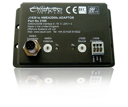 Сетевой маршрутизатор J1939 to NMEA 2000® - 3185 J1939 - Oceanic Systems - для катера