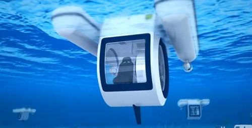 Подводный аппарат для частного использования - MINI SEMI - Silvercrest Submarines