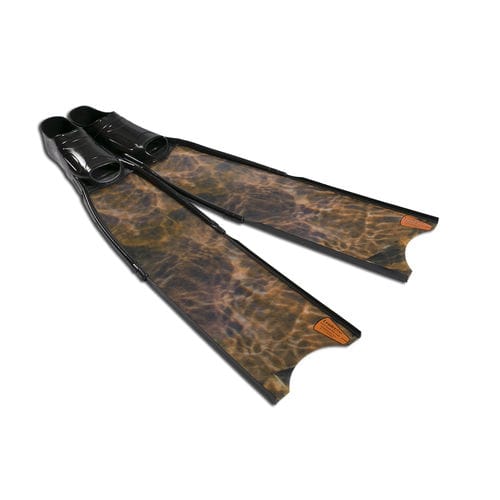 Ласты для подводной охоты - BROWN-CAMO - Leaderfins - из стекловолокна