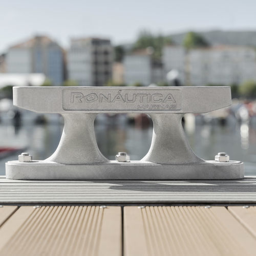 Швартовная утка для понтона - RO series - Ronáutica Quality Marinas SLU - плоская / двойная / из нержавеющей стали