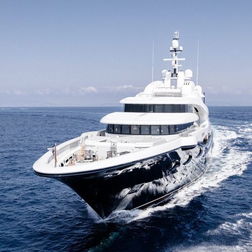 Круизная мега-яхта - BARBARA - Oceanco - с рулевой рубкой