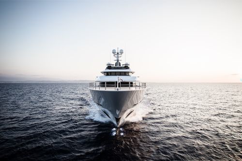 Круизная мега-яхта - SHODAN - Oceanco - с приподнятой рулевой рубкой / с бассейном / на заказ
