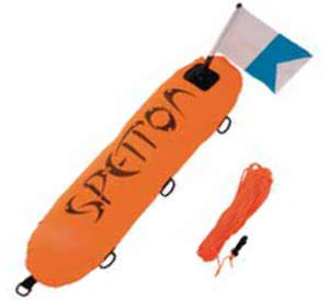 Буй для сигнализации при нырянии - TORPEDO NYLON - SPETTON - из ПВХ