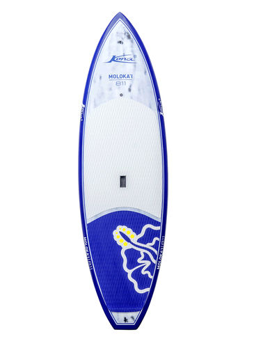 Ветровая SUP-доска - Molokai 8.11 Carbone - Kona Windsurfing - из бамбука