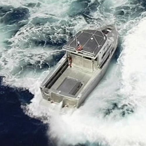 Профессиональный катер коммерческое судно - Commercial 870 - AMF Boat Company - водомет для установки на борту