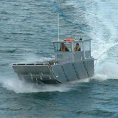 Профессиональный катер десантный катер - Kraite 750 - AMF Boat Company - c подвесным мотором / из алюминия