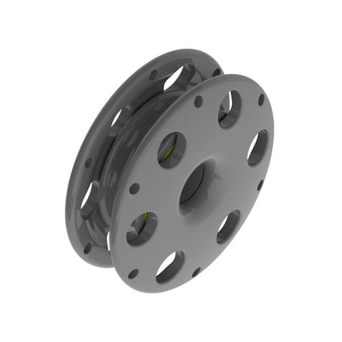 Одиночный такелажный блок - KB8C - KARVER SYSTEMS - высокое сопротивление / с текстильным креплением / с роликовым подшипником