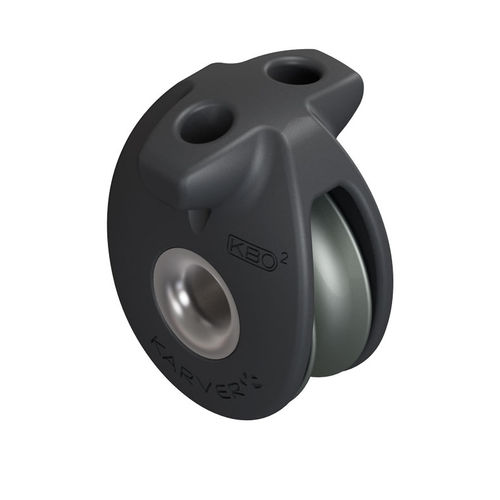 Одиночный такелажный блок - KBO2 - KARVER SYSTEMS - контрпривода / с текстильным креплением / с подшипником скольжения