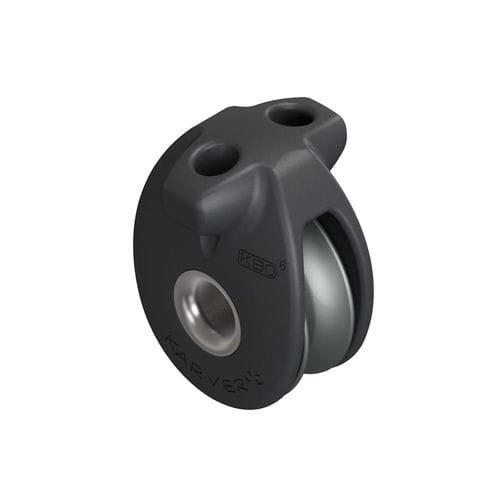 Одиночный такелажный блок - KBO6 - KARVER SYSTEMS - контрпривода / с текстильным креплением / со встроенной проушиной