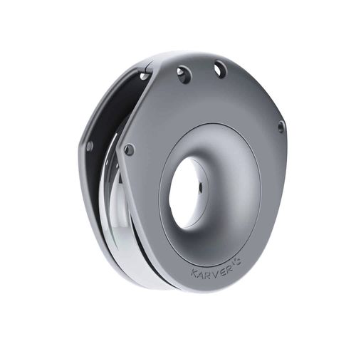 Одиночный такелажный блок - KBR160 - KARVER SYSTEMS - высокое сопротивление / открывающийся / с текстильным креплением